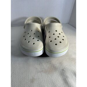 Crocs Mens Crocband Clean Clogs Light Beige Shoes M Sz 7 W  9 NWT Authentic
